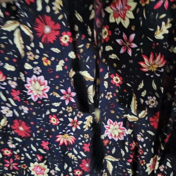 GiGiO Plus Boho Floral Womans Top Sz XL - Picture 5 of 6